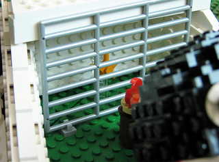 Illustration for article titled Super Mario 64's Iconic First Stage In LEGO Form